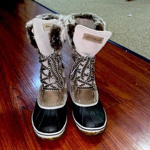 Insulated snow boot